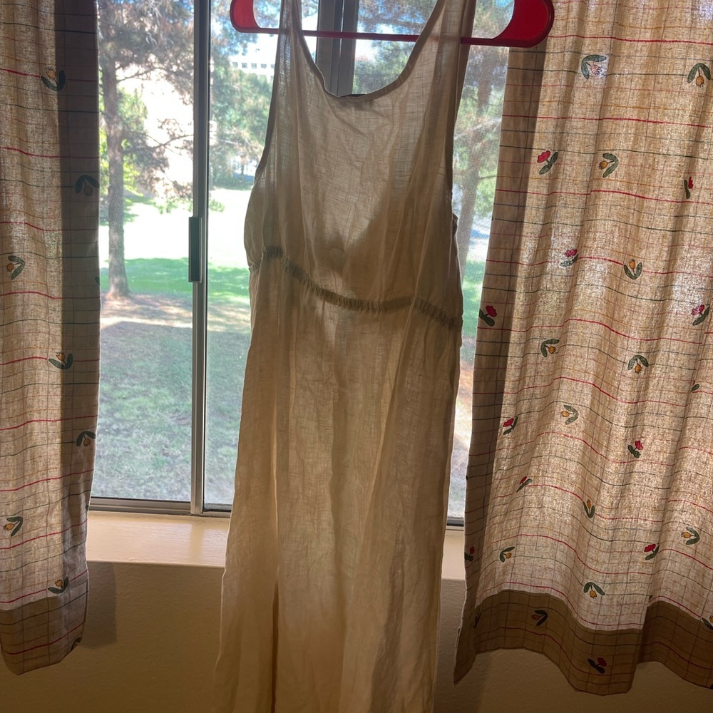 Quince linen nursing / maternity dress